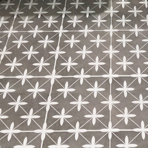 Patterned Floor Stars